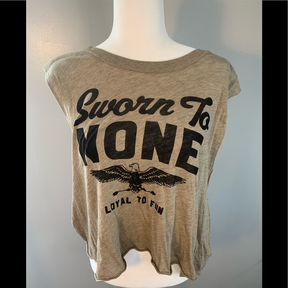 Wildfox sworn to none loyal to fun tank size large